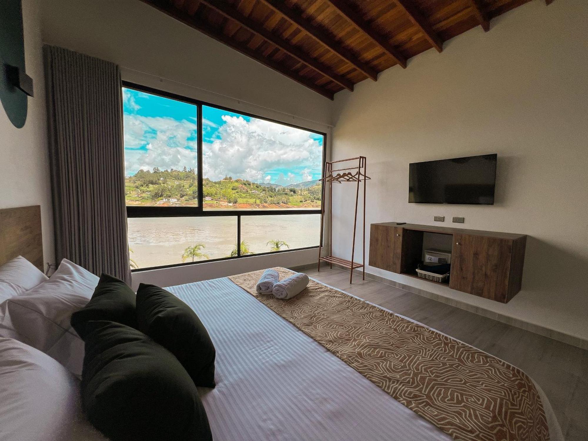 Viajero Guatape Hostel & Lake Club Szoba fotó