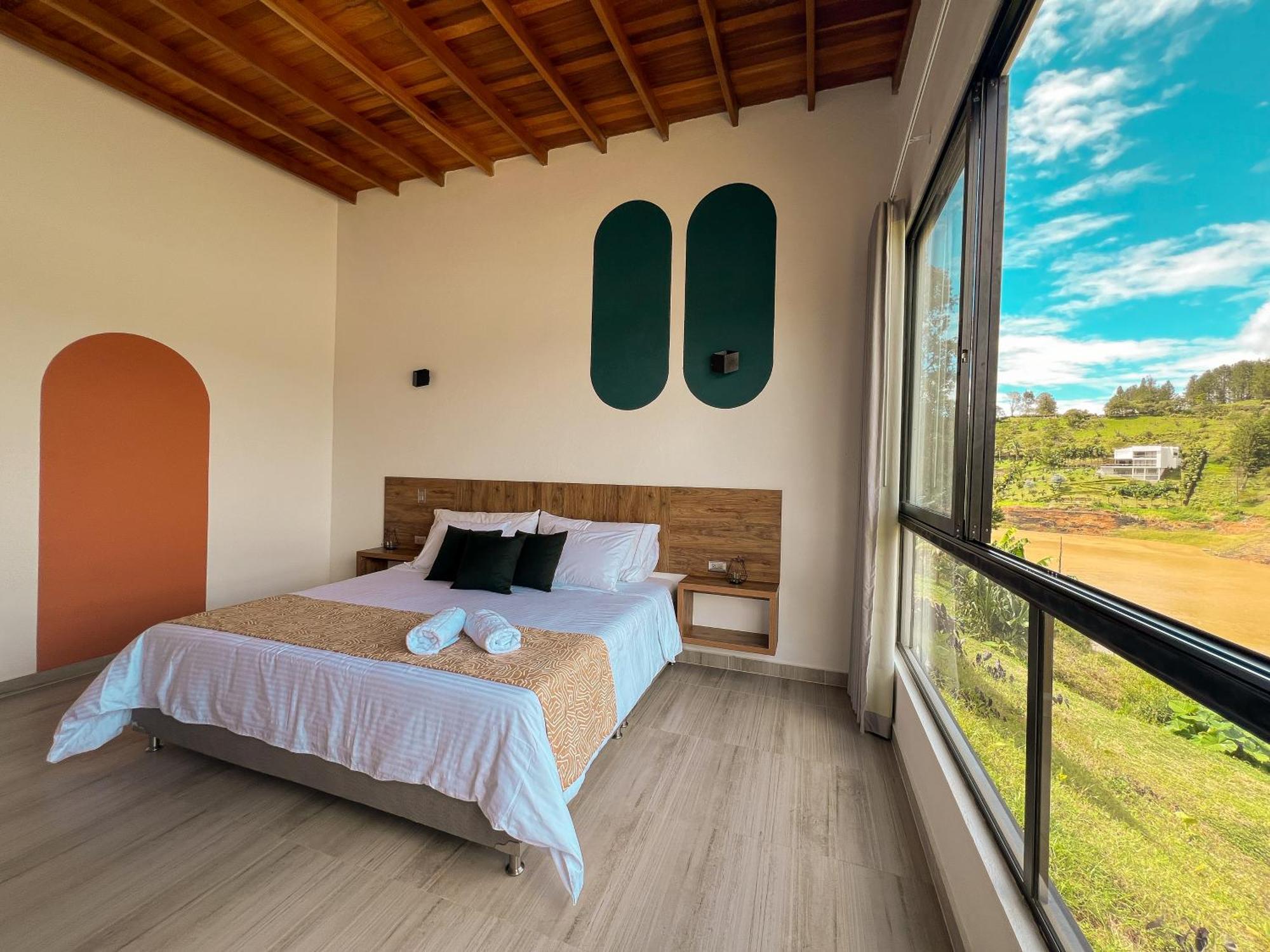 Viajero Guatape Hostel & Lake Club Szoba fotó