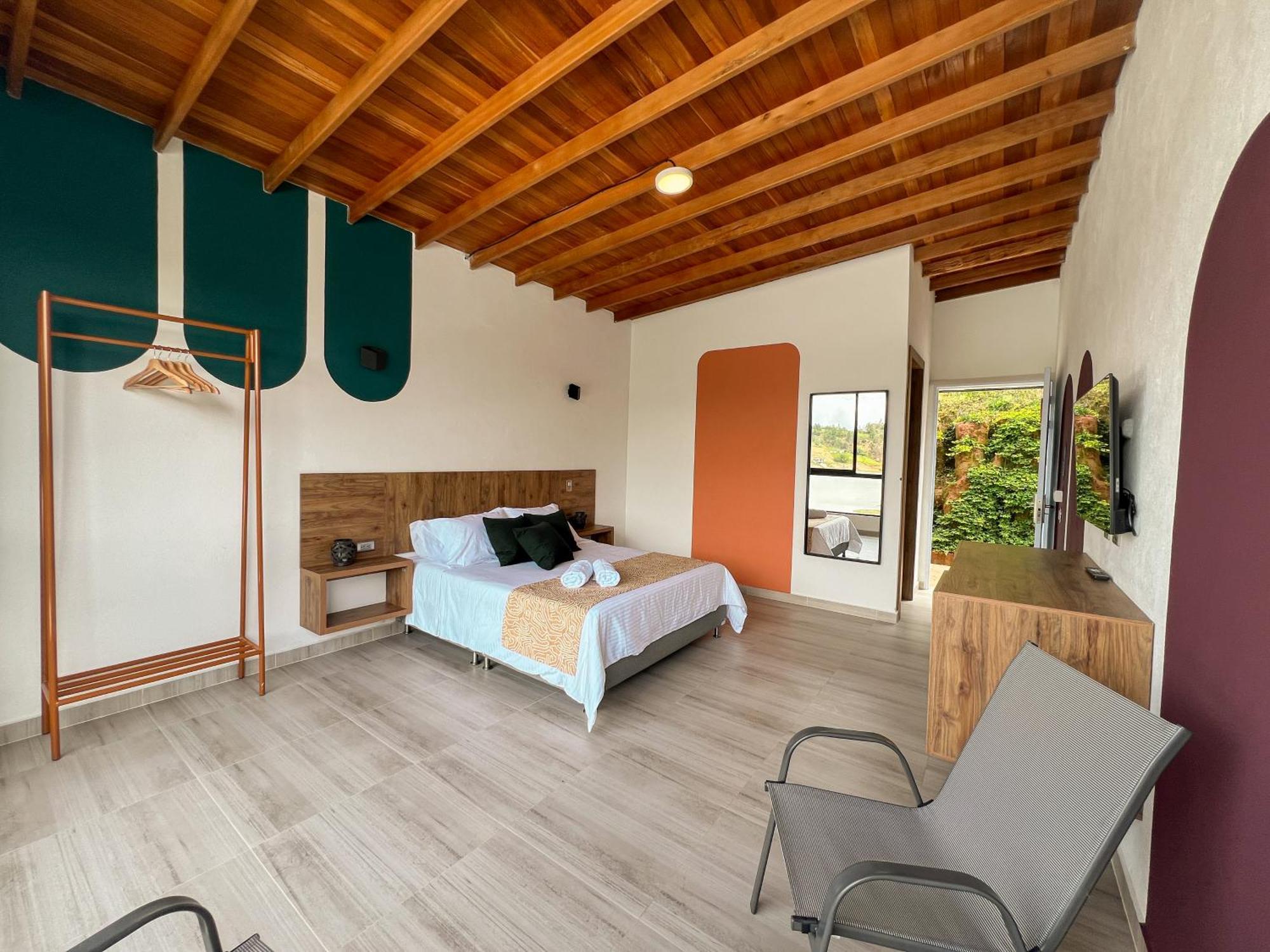 Viajero Guatape Hostel & Lake Club Szoba fotó