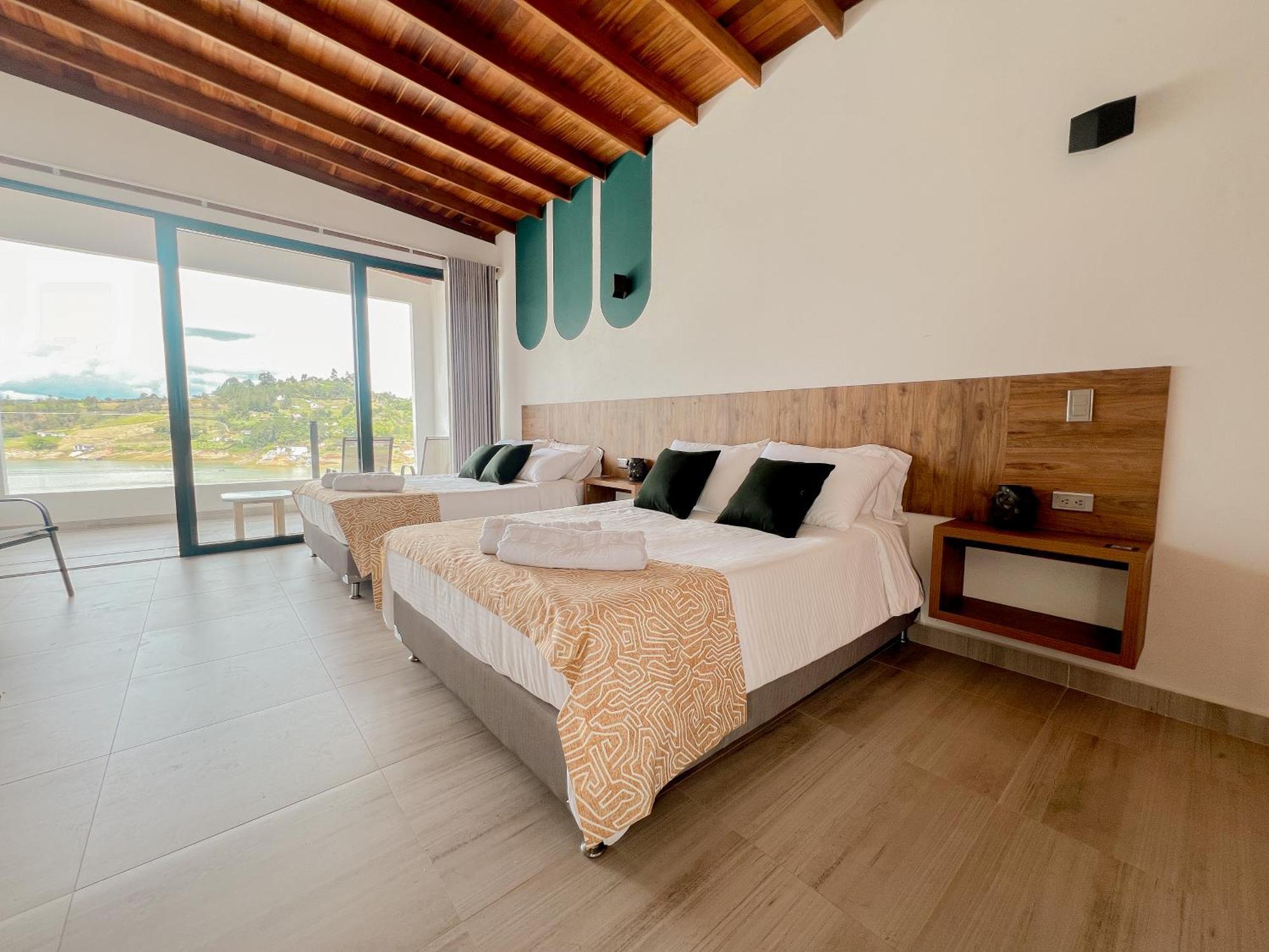 Viajero Guatape Hostel & Lake Club Szoba fotó
