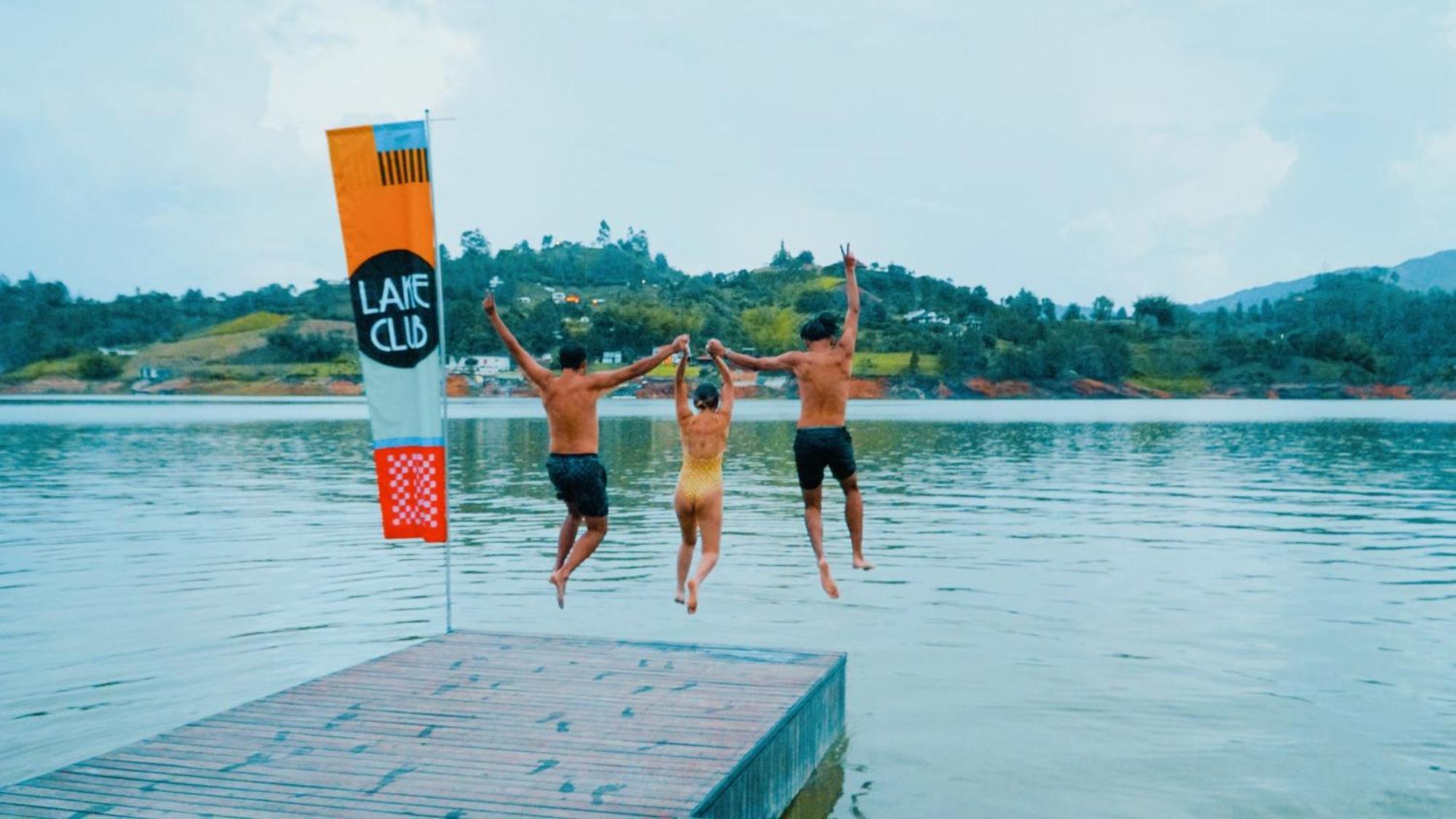 Viajero Guatape Hostel & Lake Club Kültér fotó