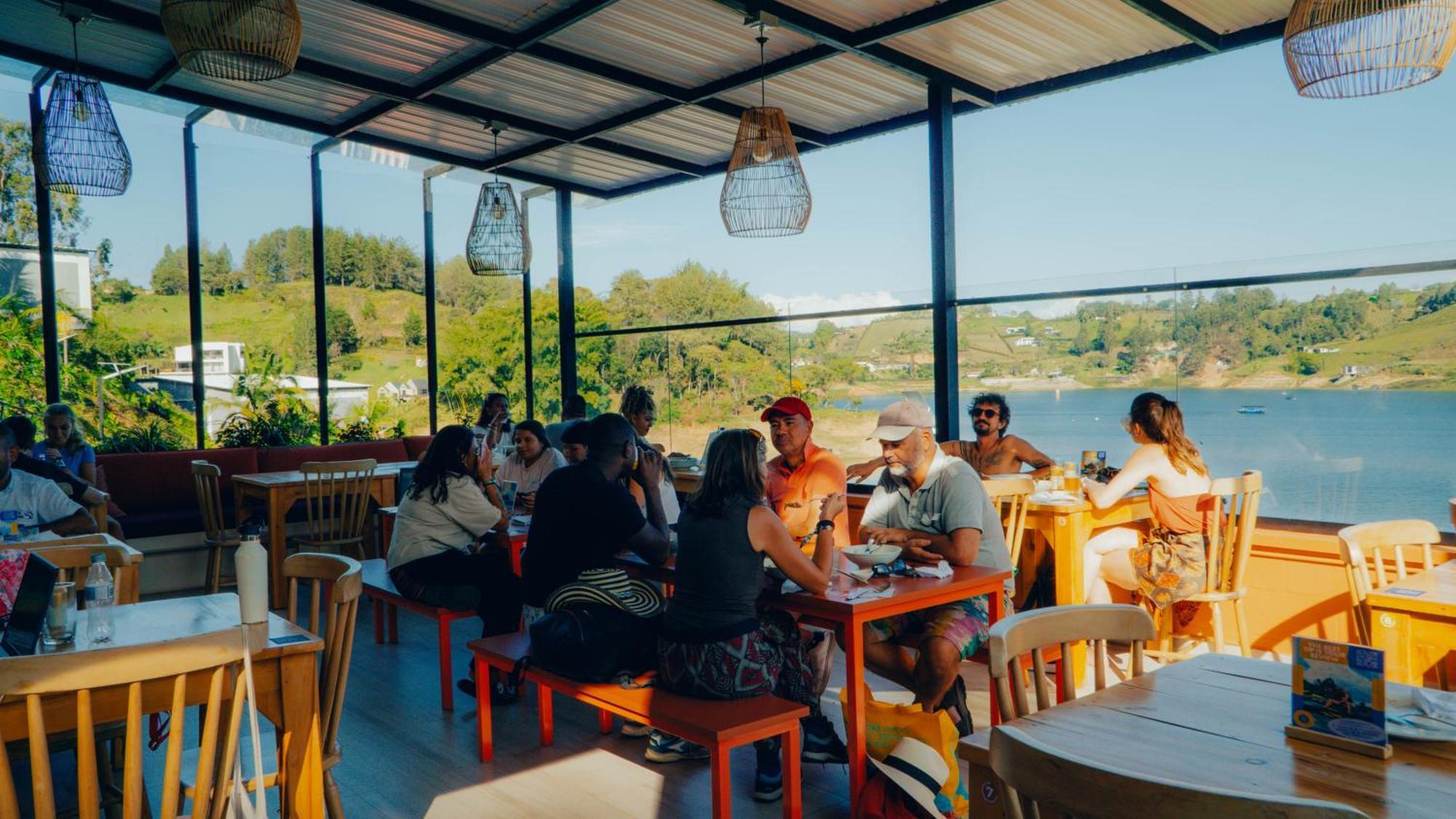 Viajero Guatape Hostel & Lake Club Kültér fotó